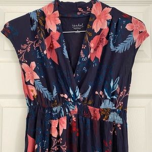 Isabel Maternity Floral Dress